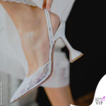 Giorgia Gabriele sposa scarpe amina muaddi cerimonia