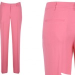 pantaloni Stefanel rosa