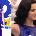 Katy Perry abito TadashiShoji scarpe PedroGarcia orecchini Swarovski 3