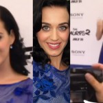 Katy Perry abito TadashiShoji scarpe PedroGarcia orecchini Swarovski