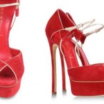 scarpe Casadei sandali rossi