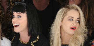 Katy Perry Rita Ora Moschino Milano Fashion Week