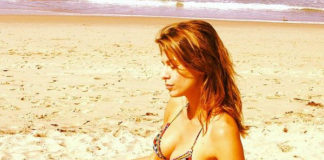 Elisabetta Canalis bikini Fontanelle Beachwear