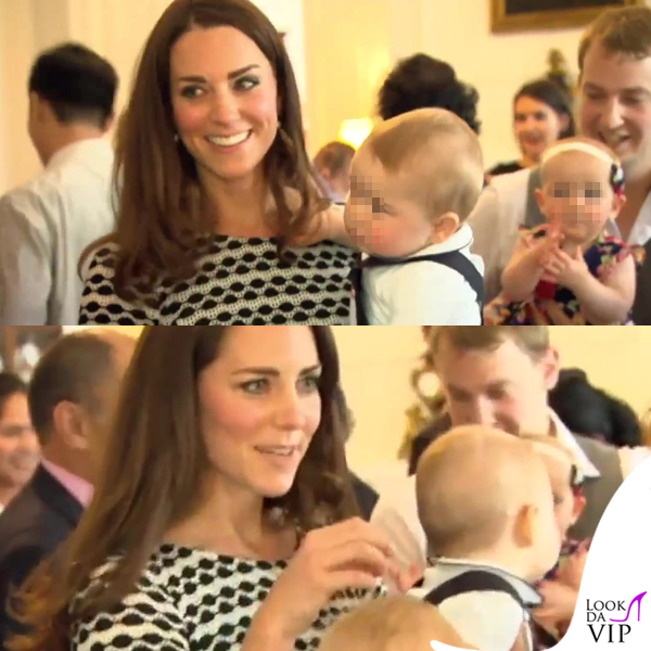 Kate Middleton abito Tory Burch principe George salopette Rachel Riley 2