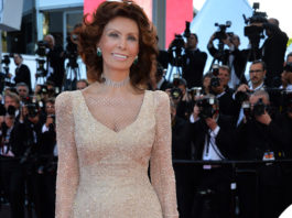 Cannes Film Festival 2014 Sophia Loren abito Armani Prive