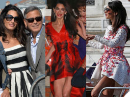 Amal Alamuddin abito Dolce&Gabbana abito Alexander McQueen abito Giambattista Valli Couture Venezia Clooney Wedding