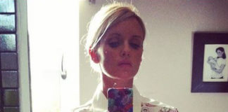 Justine Mattera total look Maison About