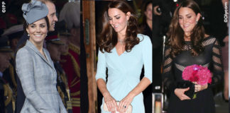 Kate Middleton abito Alexander McQueen abito Jenny Packham abito Temperley London