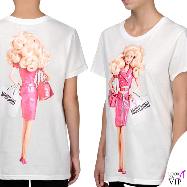 Moschino barbie print tshirt | eBay
