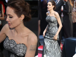 Angelina Jolie Unbroken abito Gucci Premiere
