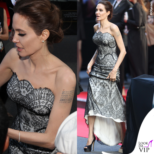 Angelina Jolie Unbroken abito Gucci Premiere
