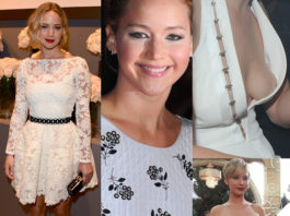 Jennifer Lawrence abiti bianchi