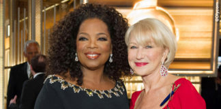 Golden Globe 2015 Oprah Winfrey abito Jenny Packham Helen Mirren abito Dolce & Gabbana