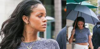 Rihanna gonna JWAnderson scarpe Stella McCartney borsa Louis Vuitton Celebrating Monogram