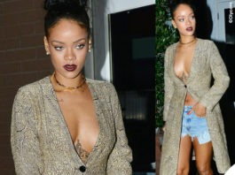 Rihanna cappotto Dries Van Noten borsa Louis Vuitton