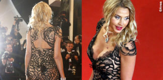 Cannes 2015 Valeria Marini abito Sarli Couture