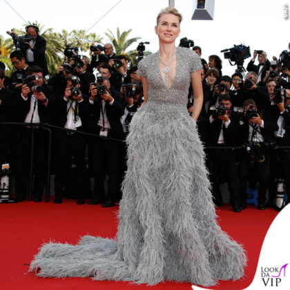 Naomi Watts Cannes 2015 abito Elie Saab gioielli Bulgari