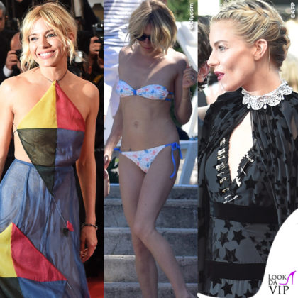 Sienna Miller Cannes abitoSonia Rykiel abito Valentino Couture Antibes bikini Solid & Striped