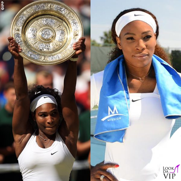 Serena Williams Wimbledon asciugamano Mission EnduraCool