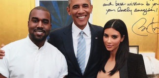 Kanye West Barack Obama Kim Kardashian ‌scarpe Yeezy Boost Instagram