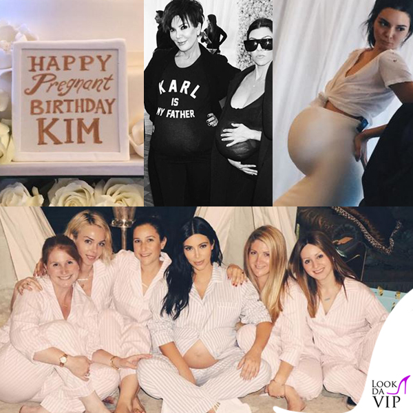 Kim Kardashian Pregnant birthday e Baby shower