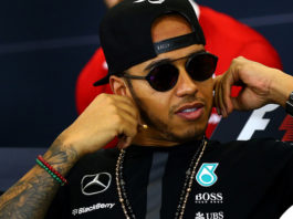 Lewis Hamilton occhiali Web