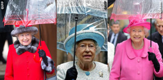 Regina Elisabetta ombrello Fulton Birdcage
