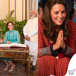 Kate Middleton India abito Temperley London abito Glamorous