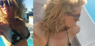 Justine Mattera bikini 4giveness infradito Hikkaduwa occhiali Emilio Pucci