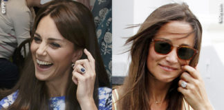 Kate e Pippa Middleton anello di fidanzamento orologio Cartier Ballon Bleu