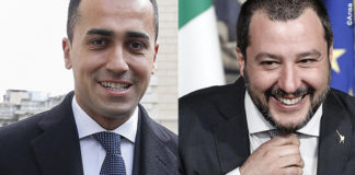Luigi Di Maio Matteo Salvini cravatta