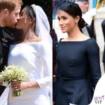 Meghan Markle abito da sposa Givenchy abito nero Dior