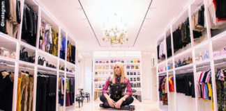 Donatella Versace guardaroba