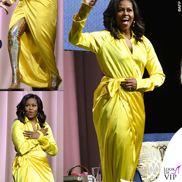 Michelle Obama outfit Balenciaga