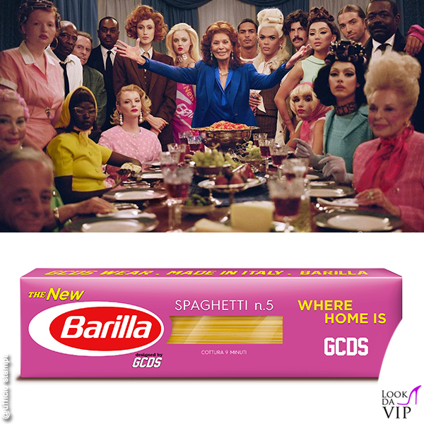 Sophia Loren in Dinner's Ready di GCDS per Barilla
