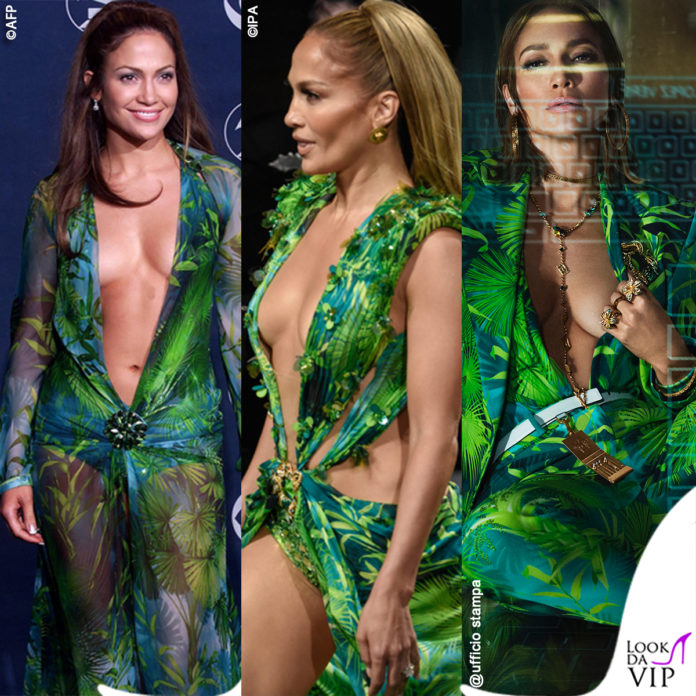 JLo e la naturale evoluzione del Jungle Dress Versace | Lookdavip.it