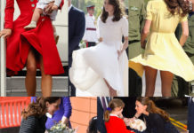 Kate Middleton abito Catherine Walker abito Emilia Wickstead abito Jenny Packham tailleur Dolce e Gabbana gonna Orla Kiely