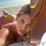 Wanda Icardi tatuaggio Love sedere bikini Bikini Lovers