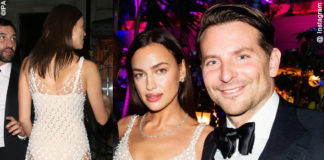 Irina Shayk e Bradley Cooper al party di British Vogue dopo i Bafta 2020