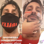 Fabrizio Corona lancia le mascherine della sua linea Adalet