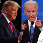 Donald Trump cravatta rossa Joe Biden cravatta blu duello televisivo