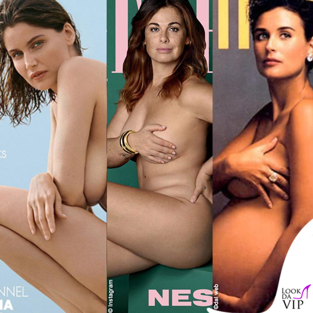 Laetitia Casta Vanessa Incontrada Demi Moore nuda copertina