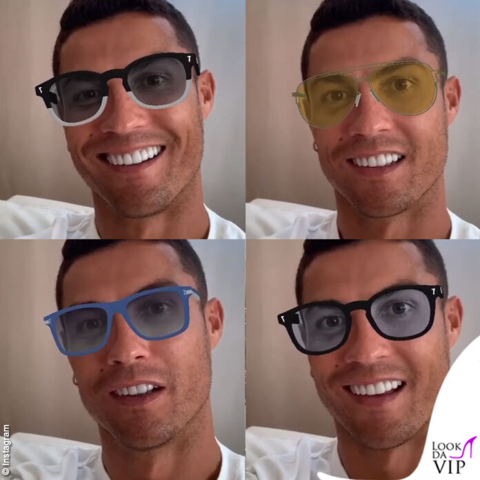 Cristiano Ronaldo lancia gli occhiali da sole CR7 con Lapo Elkann