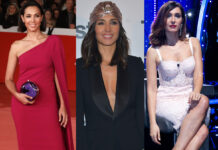 Caterina Balivo look: Stella McCartney Ralph Lauren Dolce Gabbana