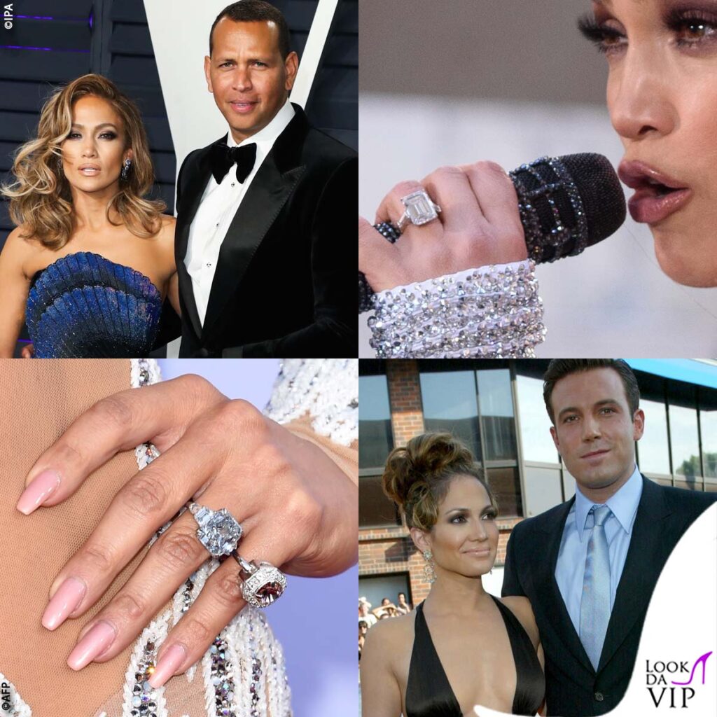 Jennifer Lopez, trent'anni di anelli di fidanzamento da sogno