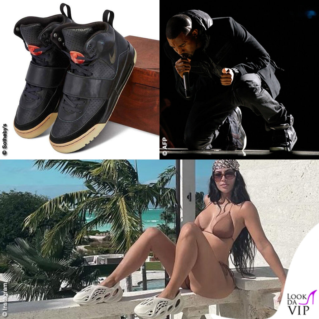 Kanye West Grammy Award 2008 sneakers Nike Air Yeezy 1 Grammy Worn - Kim Kardashian