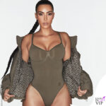 Kim Kardashian looks in Fendi x Skims