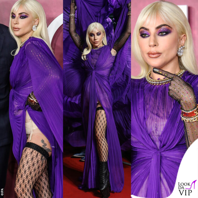Lady Gaga en el estreno de Gucci en Londres