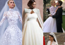 Paris Hilton Serena WIlliams Chiara Ferragni Kate Middleton abito da sposa