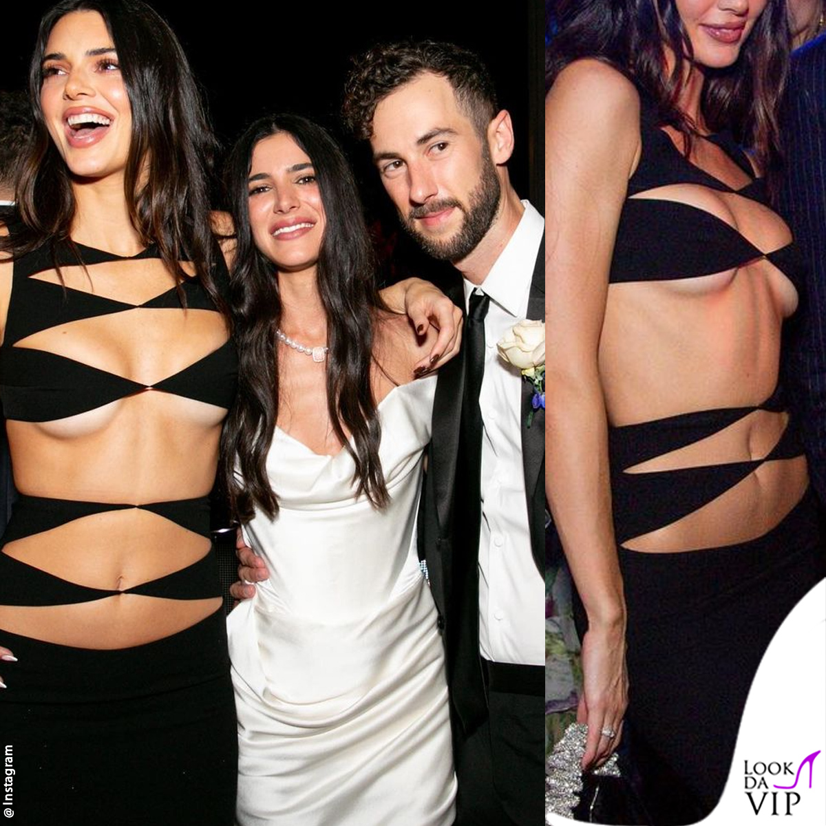 Kendall Jenner spiega perché ha indossato l’abito sexy alle nozze dell’amica